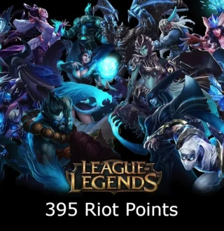 League of Legends 395 RP Prepaid Card NZ
