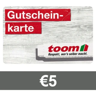 TOOM Baumarkt €5 Gift Card DE