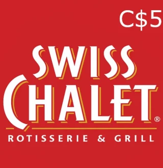 Swiss Chalet C$5 Gift Card CA