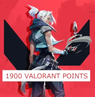 VALORANT - 1900 Valorant Points Gift Card
