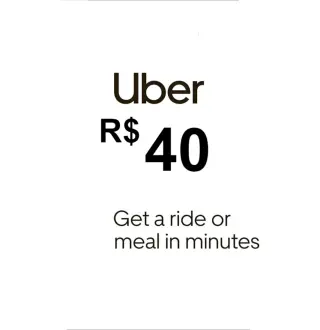 Uber R$40 BR Gift Card