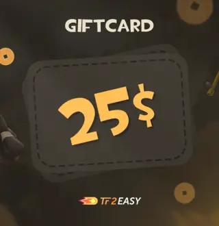 TF2Easy $25 Coins Gift Card