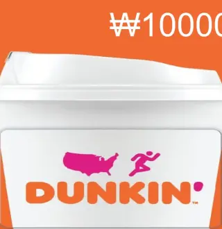 Dunkin Donuts ₩10000 Gift Card KR