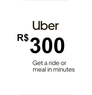 Uber R$300 BR Gift Card