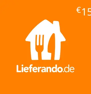 Lieferando €15 Voucher DE