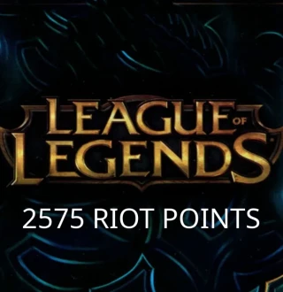 League of Legends 2575 RP Prepaid Card EU