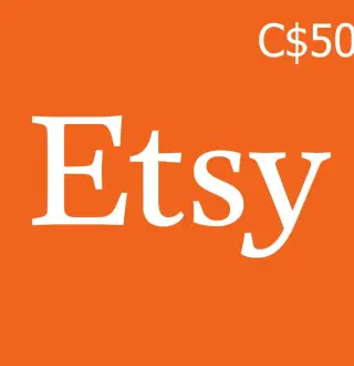ETSY CAD 50 Gift Card CA