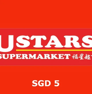 U Stars Supermarket SGD 5 Gift Card SG