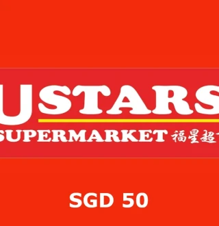 U Stars Supermarket SGD 50 Gift Card SG