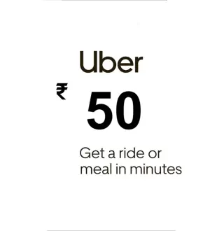 Uber INR 50 Gift Card IN
