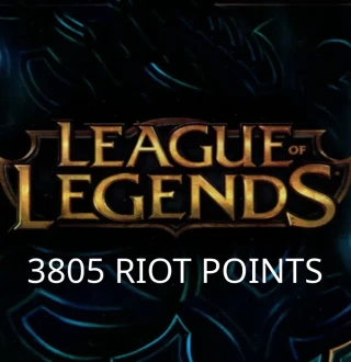 League of Legends 3805 RP Prepaid Card BR