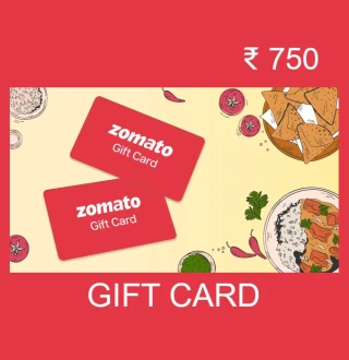 Zomato INR 750 Gift Card IN