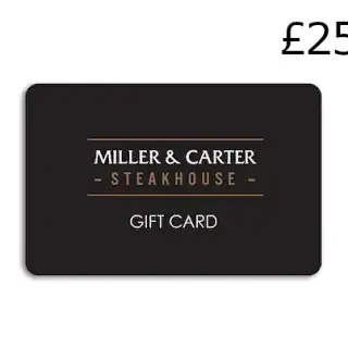 Miller and Carter GBP 25 Gift Card UK
