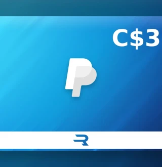 Rewarble PayPal CAD 3 Gift Card