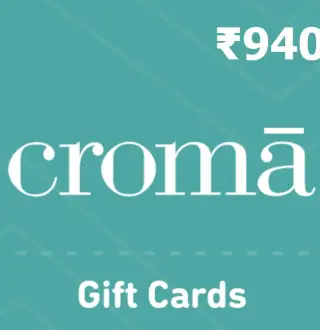Croma INR 940 Gift Card IN