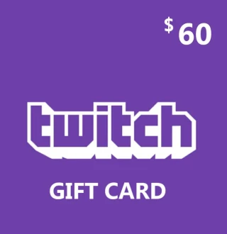 Twitch USD 60 Gift Card US
