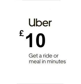 Uber GBP 10 Gift Card