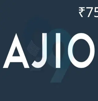AJIO INR 75 Gift Card IN