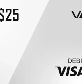 Virtual Visa USD 25 Gift Card US