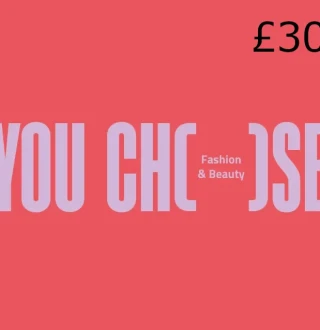 YouChoose Fashion & Beauty Digital GBP 30 Gift Card UK