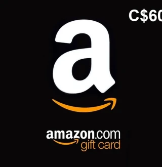 Amazon CAD 60 Gift Card CA