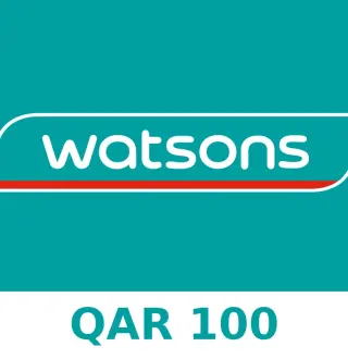 Watsons QAR 100 Gift Card QA