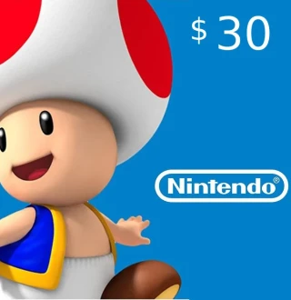 Nintendo eShop Prepaid Card $30 CA Key