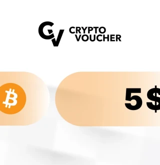 Crypto Voucher (BTC) USD 5 Gift Card