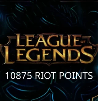 League of Legends 10875 RP Prepaid Card TR