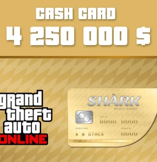 Grand Theft Auto Online - $4,250,000 The Whale Shark Cash Card EU XBOX One CD Key