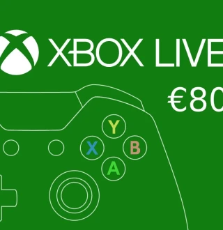 XBOX Live €80 Prepaid Card EU