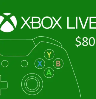 XBOX Live $80 Prepaid Card US