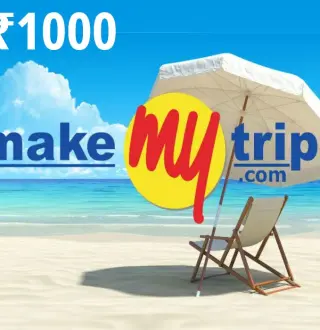 MakeMyTrip ₹1000 Gift Card IN