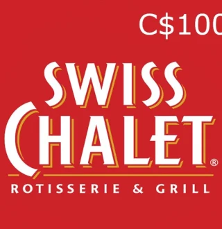 Swiss Chalet C$100 Gift Card CA