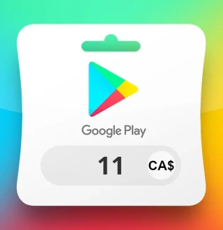 Google Play CAD 11 Gift Card CA