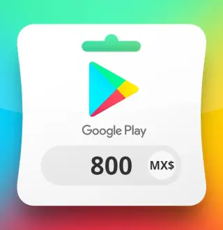 Google Play MXN 800 Gift Card MX
