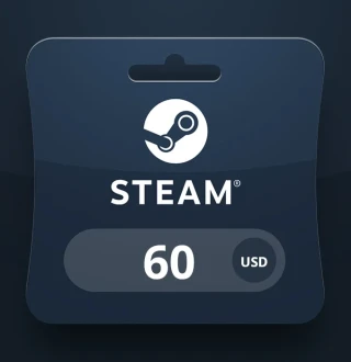 Steam Wallet USD 60 Gift Card TM