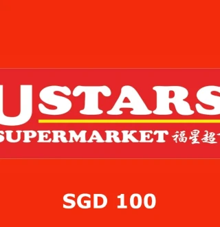 U Stars Supermarket SGD 100 Gift Card SG