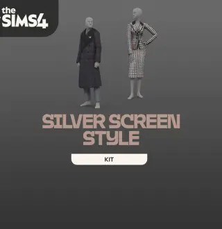 The Sims 4 - Silver Screen Style Kit DLC PC EA App CD Key