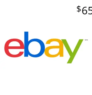 eBay $65 Gift Card US