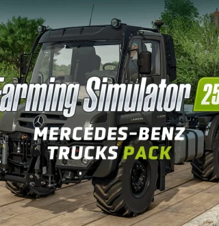 Farming Simulator 25 - Mercedes-Benz Trucks Pack DLC EU PC Steam CD Key