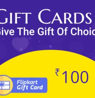 Flipkart INR 100 Gift Card IN