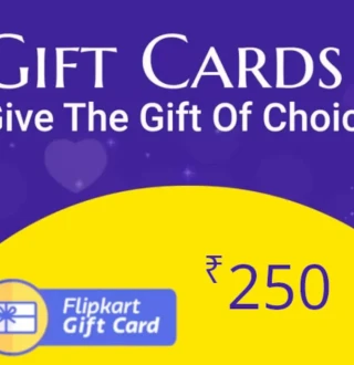 Flipkart INR 250 Gift Card IN