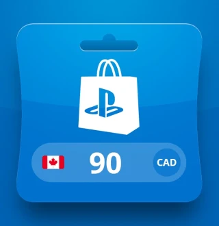 PlayStation Network CAD 90 Gift Card CA