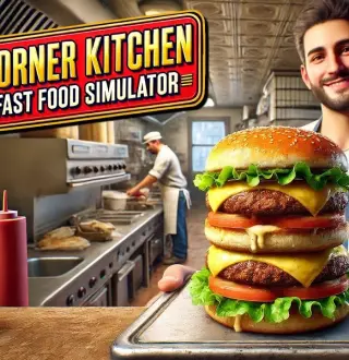 Corner Kitchen Fast Food Simulator NA PS5 CD Key