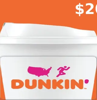 Dunkin Donuts S$20 Gift Card SG