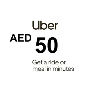 Uber AED 50 Voucher
