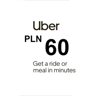 Uber PLN 60 Gift Card PL