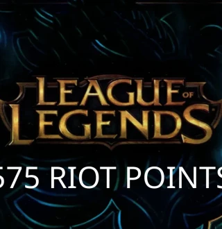 League of Legends 575 RP Prepaid Card EU