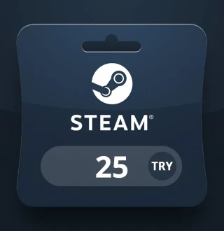 Steam Wallet TRY 25 Gift Card TR
